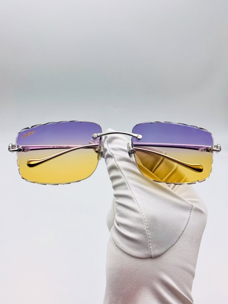 Royal Ice Diamond Cut Violet Sunset Silver