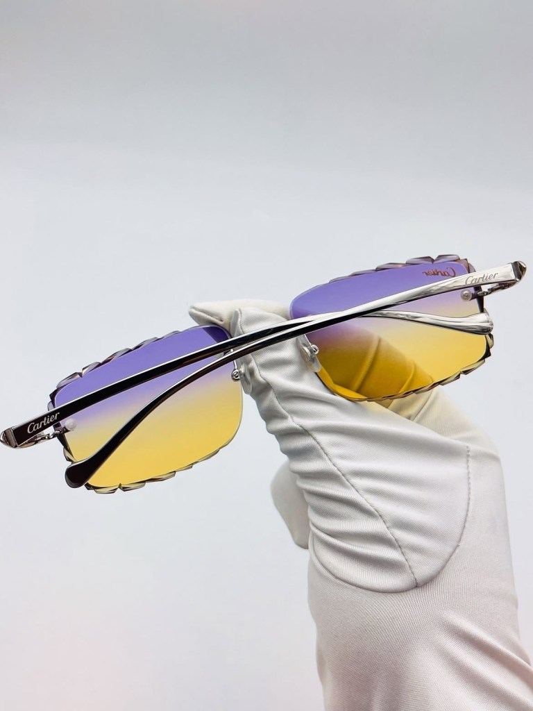 Royal Ice Diamond Cut Violet Sunset Silver