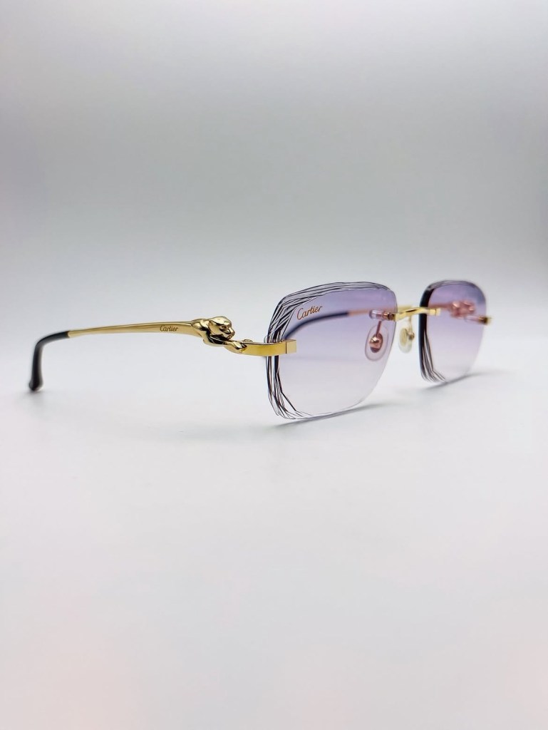 Panthère Diamond Flow Lilac Gold