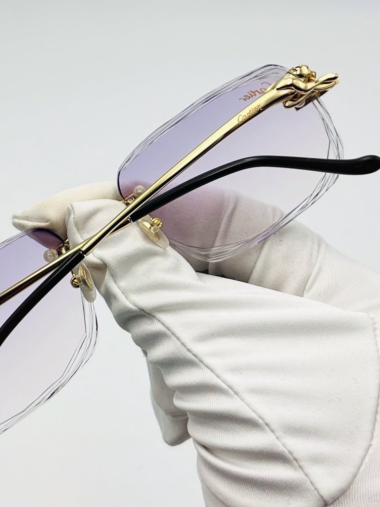 Panthère Diamond Flow Lilac Gold